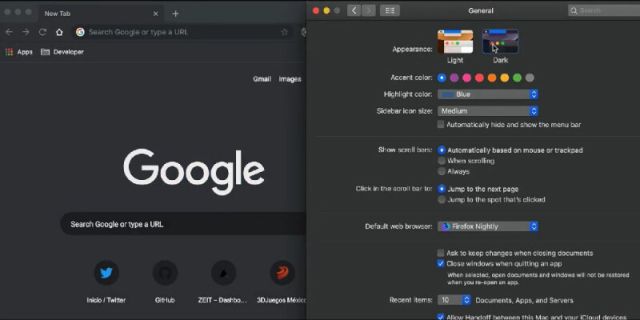 google chrome dark mode, how to enable night mode for mac, dark theme